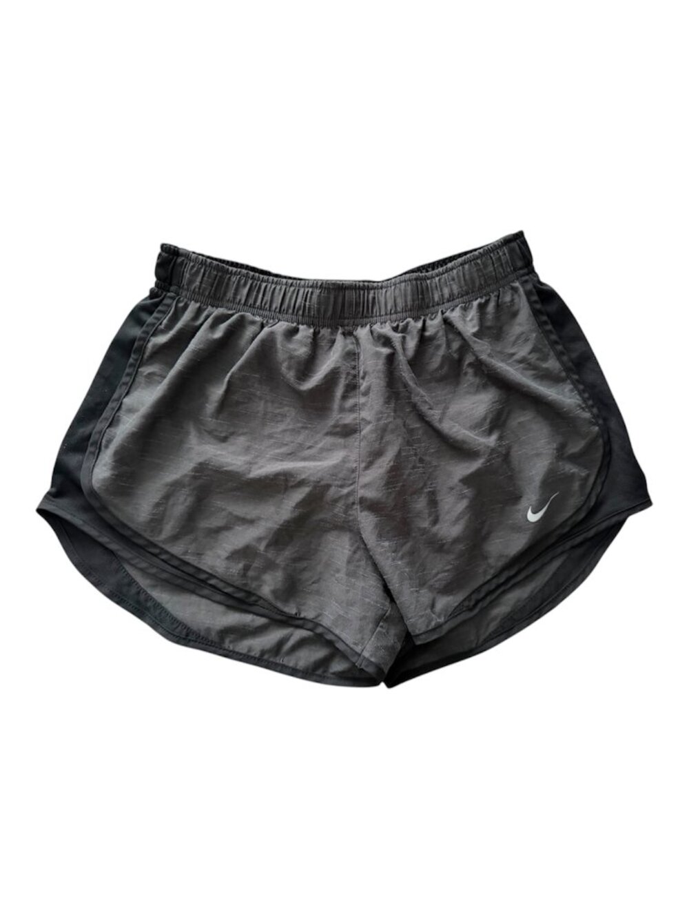 Nike Dri-FIT Dark Gray Running Shorts Women's Size Medium w/ Built-In Liner
